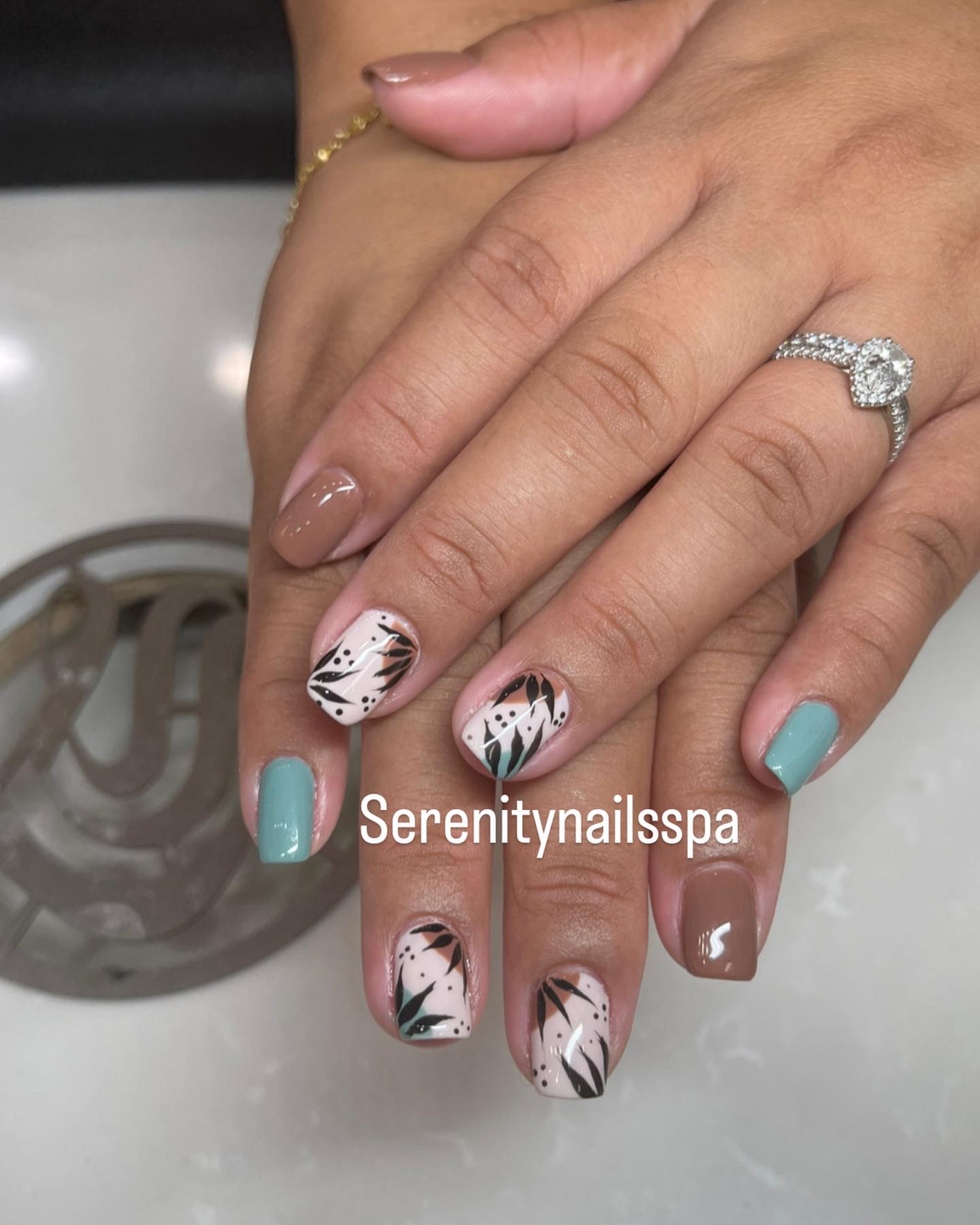 Serenity nails & spa nail work in Irmo, South Carolina